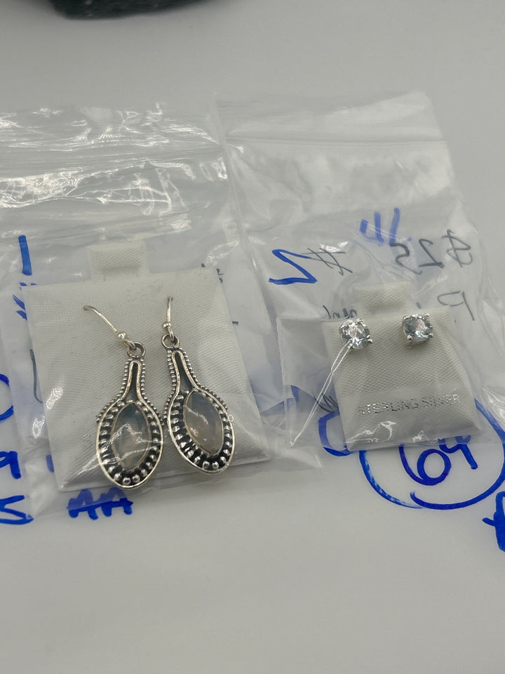RESERVED FOR: Pat O'Leary-4/6/2025 tiktok Live Show - 2 Sterling Silver Items