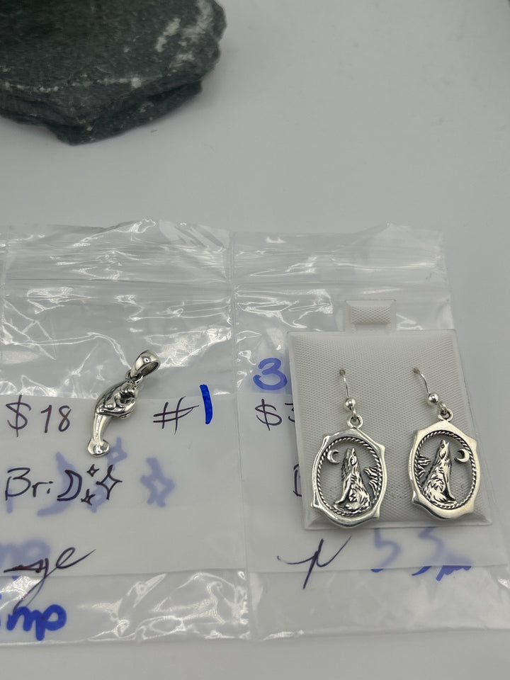 RESERVED FOR: Bri🌙✨️  - 3/20/2025 Live Show - 2 Sterling Silver Items