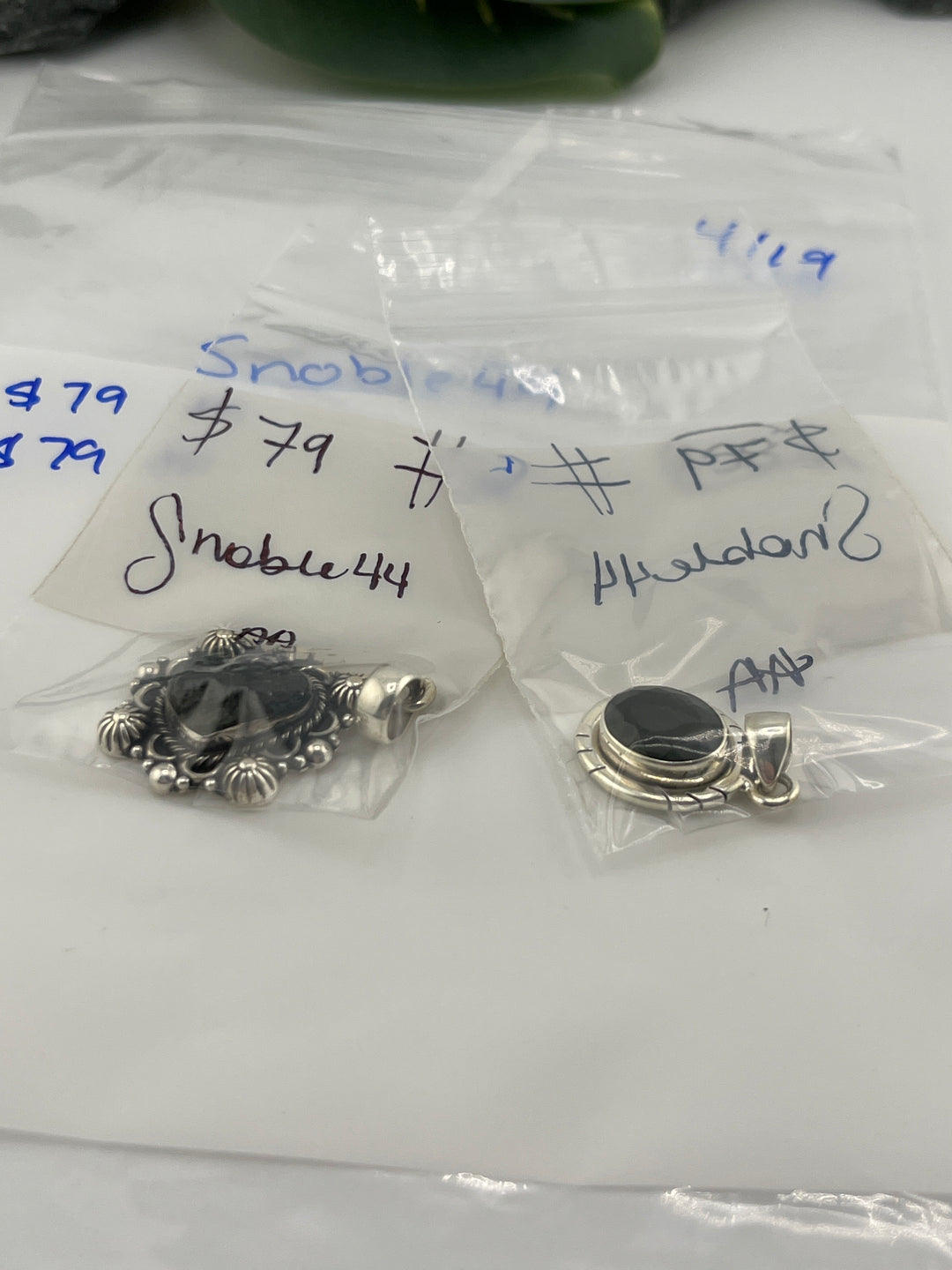 RESERVED FOR:  Snoble44- 4/19/2025 tiktok Live Show -2  Sterling Silver Items
