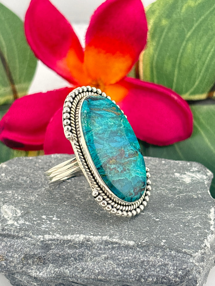 Opalized Wood Ring Size 12.25