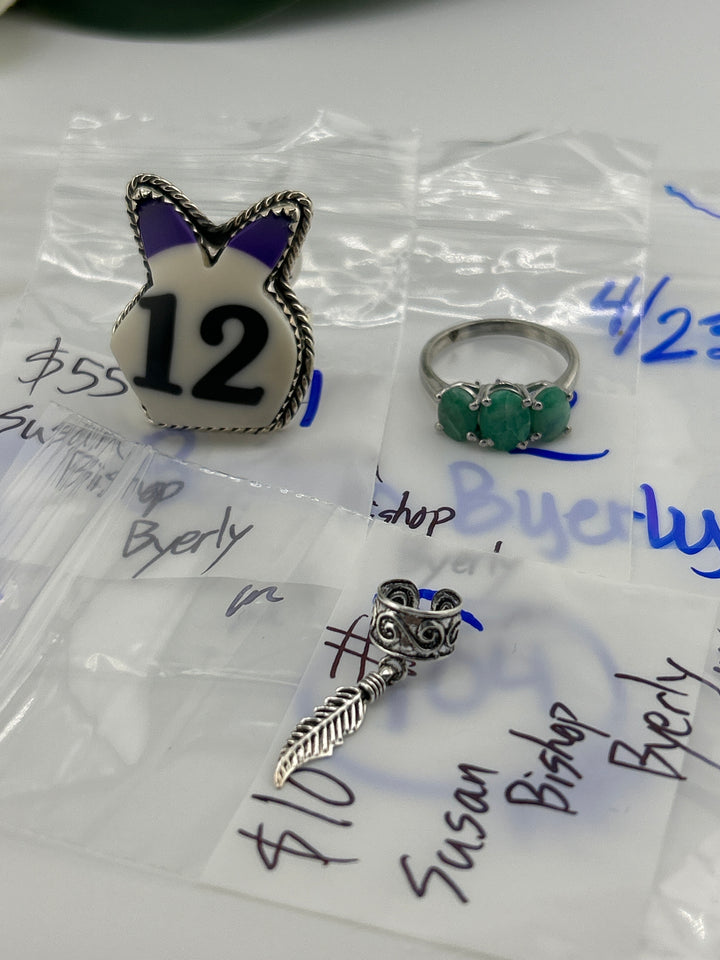 RESERVED FOR: Susan Bishop Byerly- 4/23/2025 tiktok Live Show - 3 Sterling Silver Items