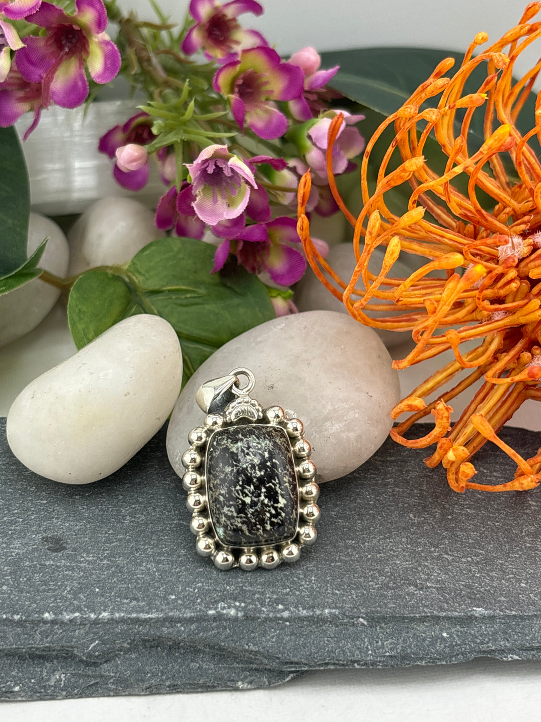 Leopard Opal Pendant