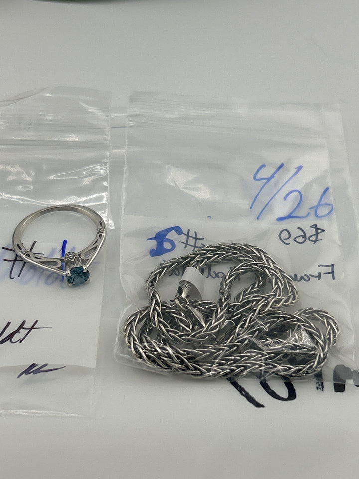 RESERVED FOR:  Frances Bodholt- 4/26/2025 tiktok Live Show - 2 Sterling Silver Items