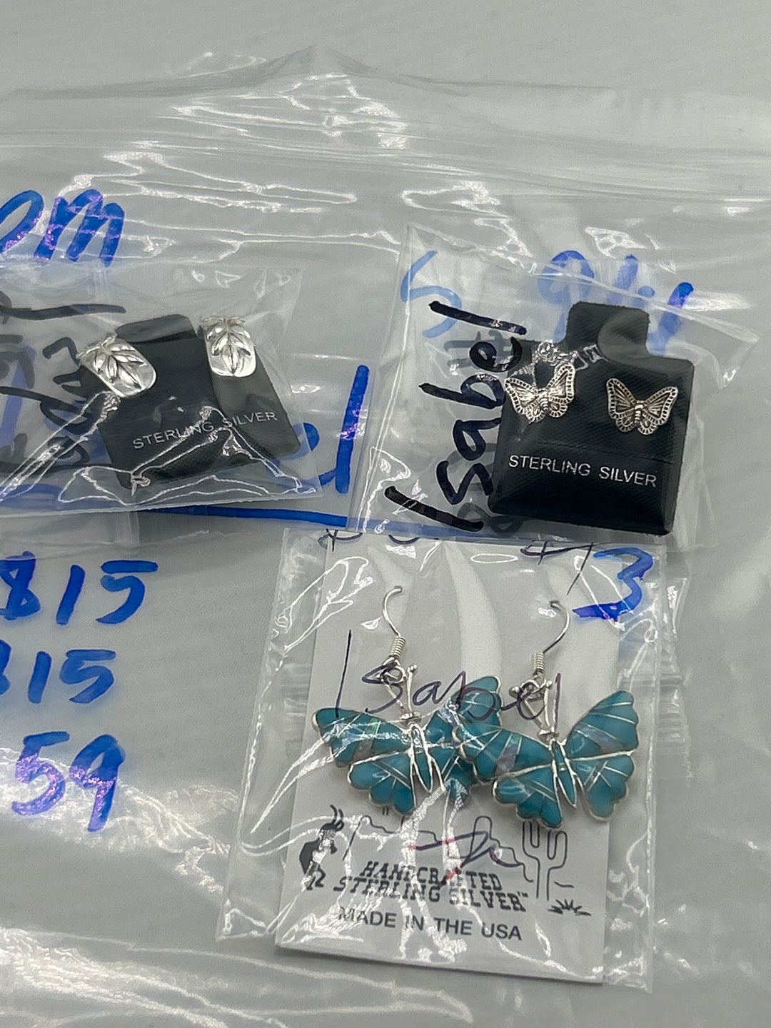 PM SHOW 48HR - RESERVED FOR: Isabel - 9/04/2025 FL tiktok Live Show - 3 Sterling Silver Items