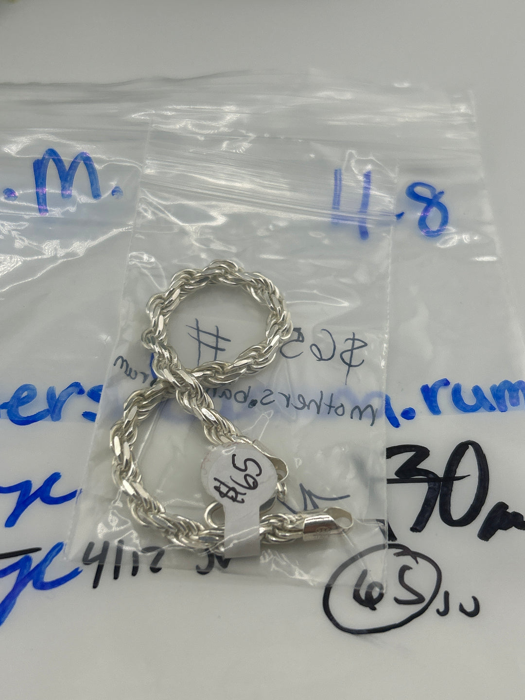 RESERVED FOR: mothers.banana.rum  - 4/8/2025 tiktok A.M Live Show - 1 Sterling Silver Items