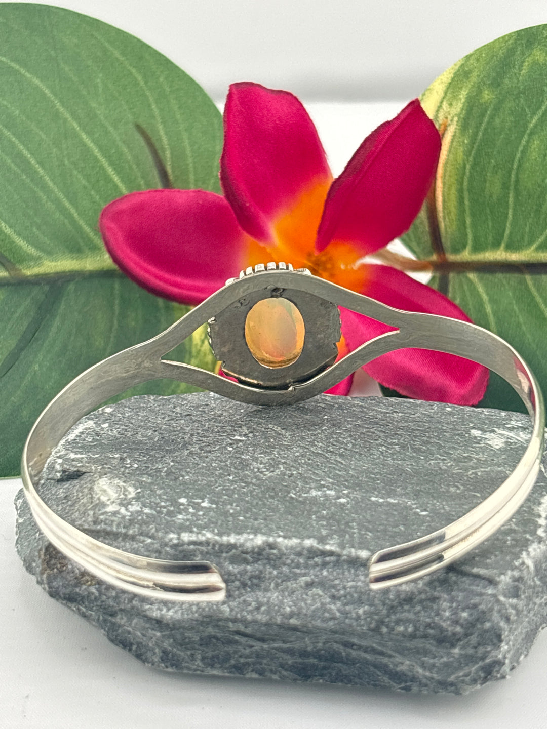 Ethiopian Opal Cuff Bracelet