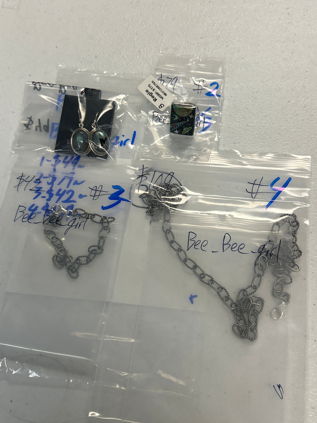 Bee_Bee_girl - 2/3/26 - 4 925 Sterling Silver Items