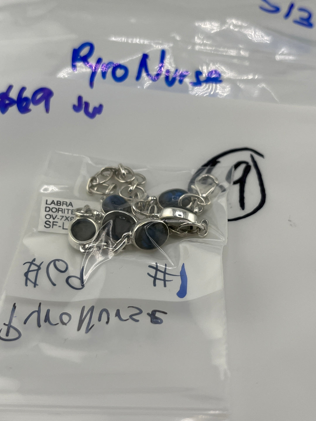 RESERVED FOR:  PyroNurse- 5/3/2025 tiktok Live Show -1  Sterling Silver Items