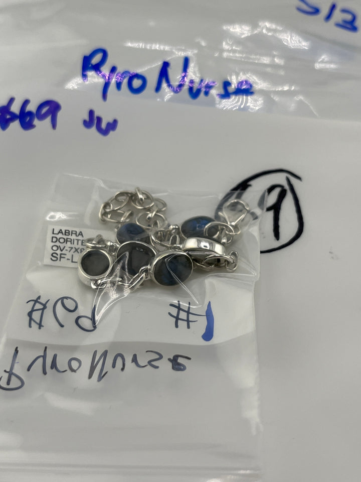 RESERVED FOR:  PyroNurse- 5/3/2025 tiktok Live Show -1  Sterling Silver Items