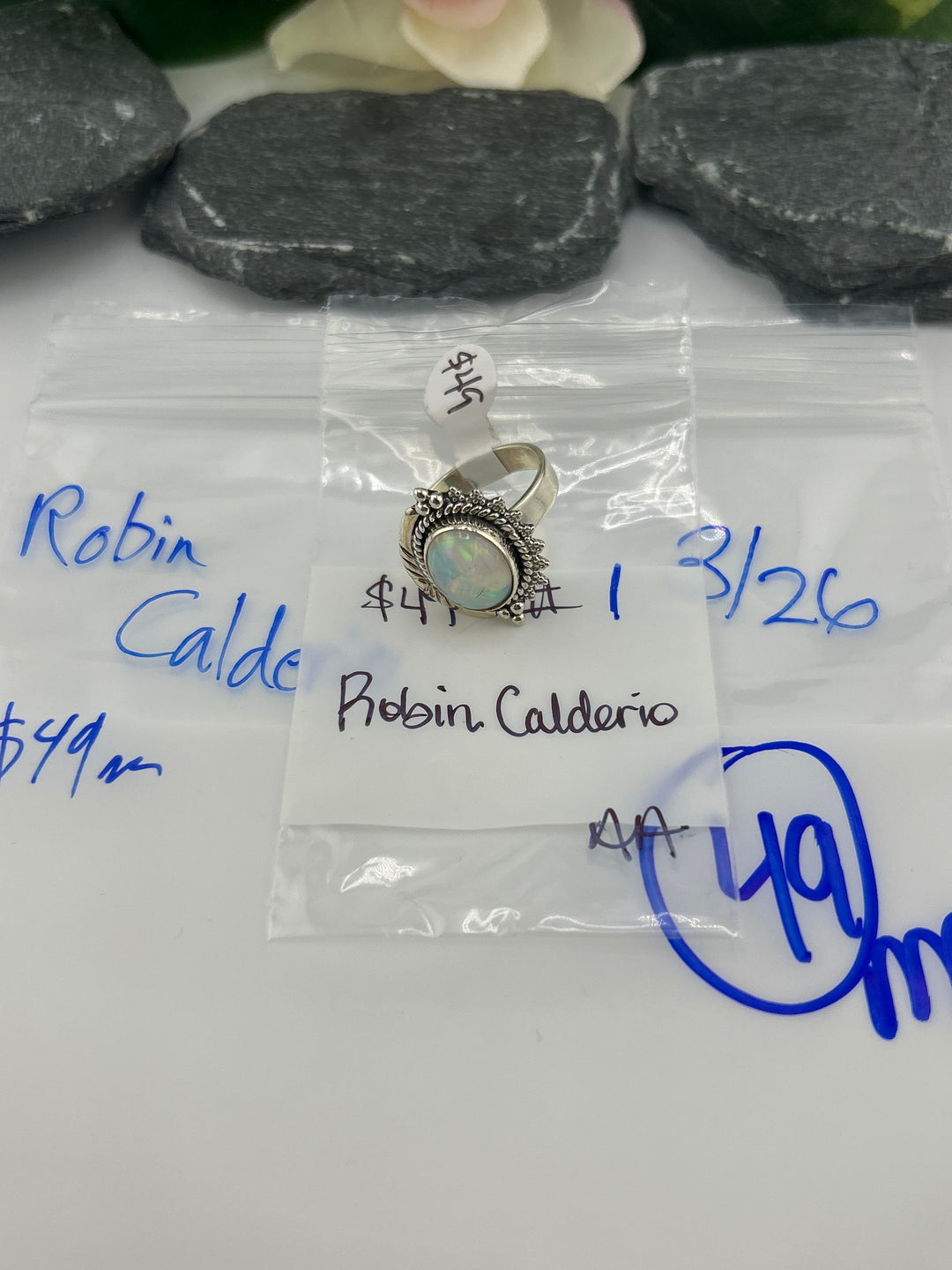 RESERVED FOR: Robin Calderio - 3/26/2025 tiktok Live Show - 1 Sterling Silver Items