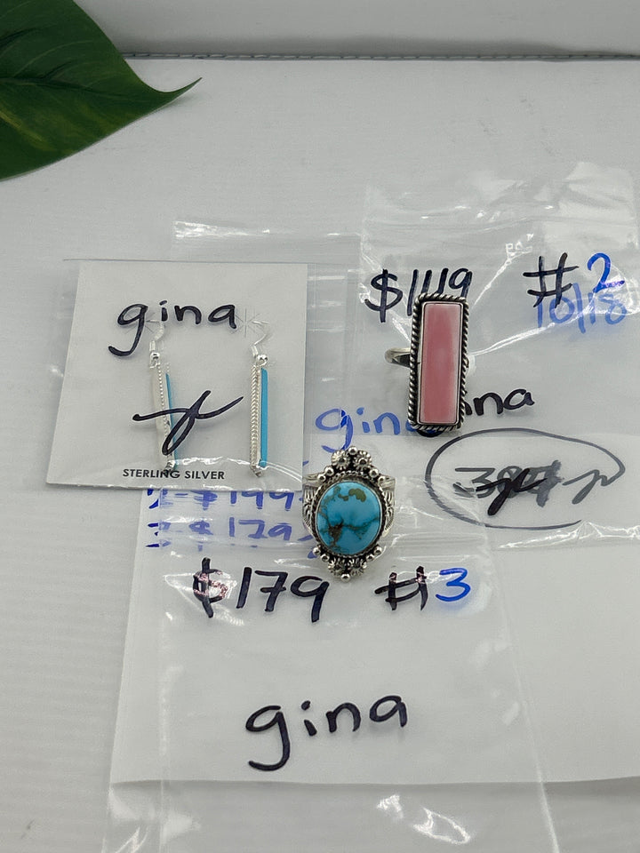PM SHOW 48HR - RESERVED FOR: gina - 10/18/2025 FL tiktok Live Show - 3 Sterling Silver Items