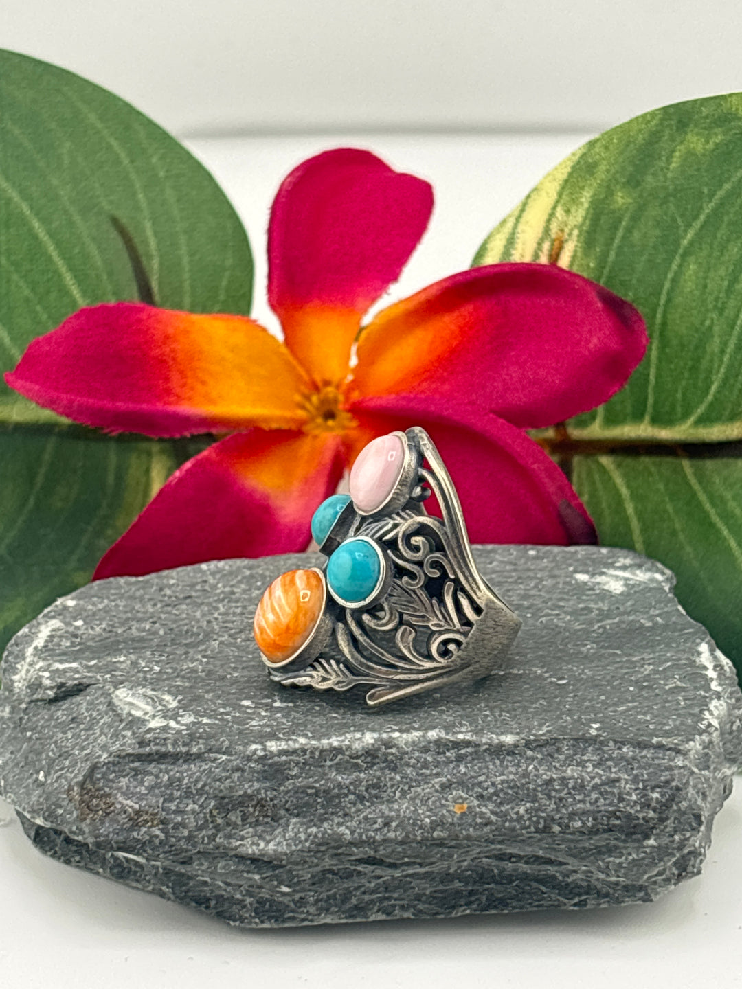 Cluster Shield Ring Size 7