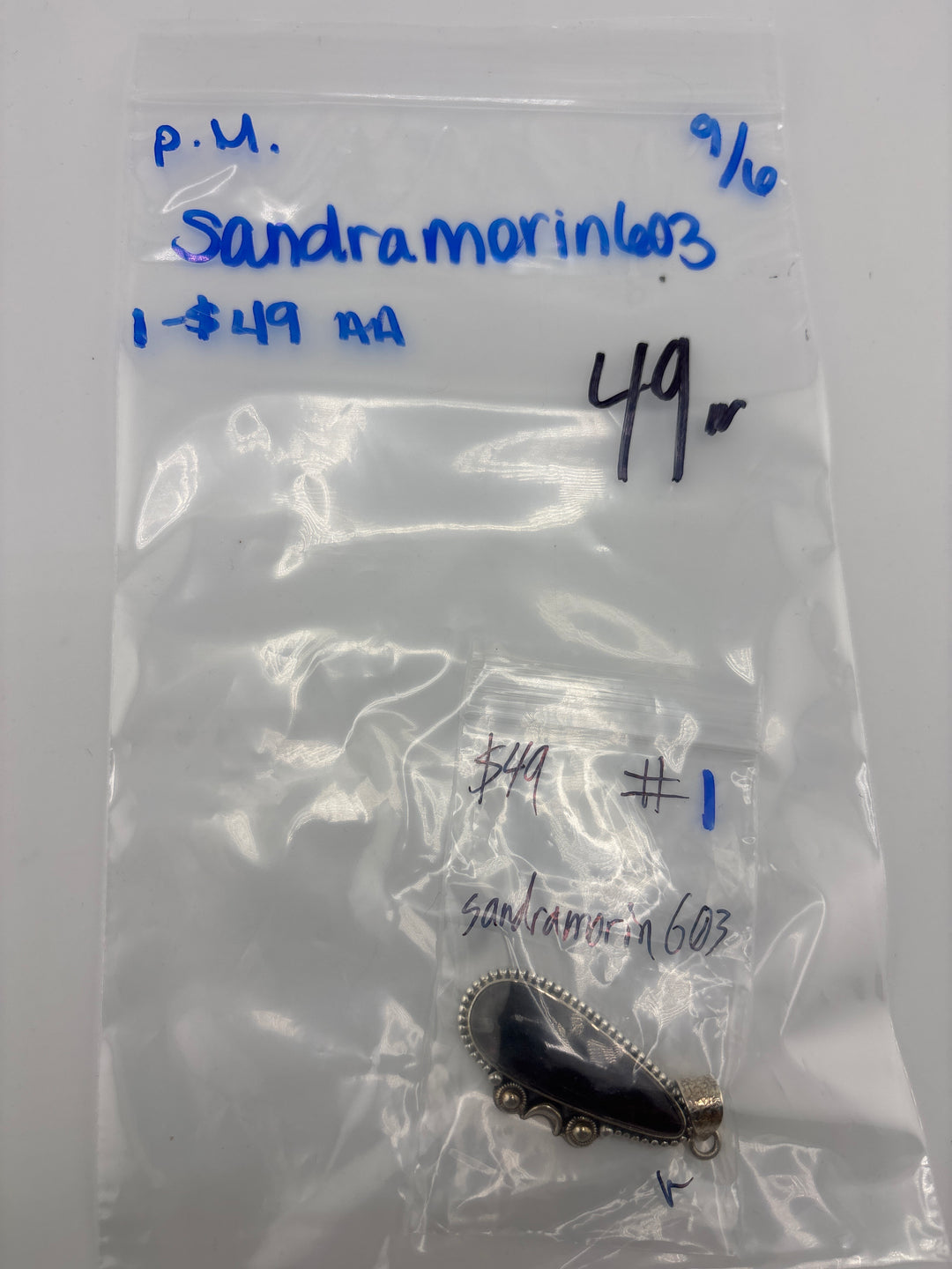 PM SHOW 48HR - RESERVED FOR: sandramorin603 - 9/6/2025 FL tiktok Live Show - 1 Sterling Silver Items