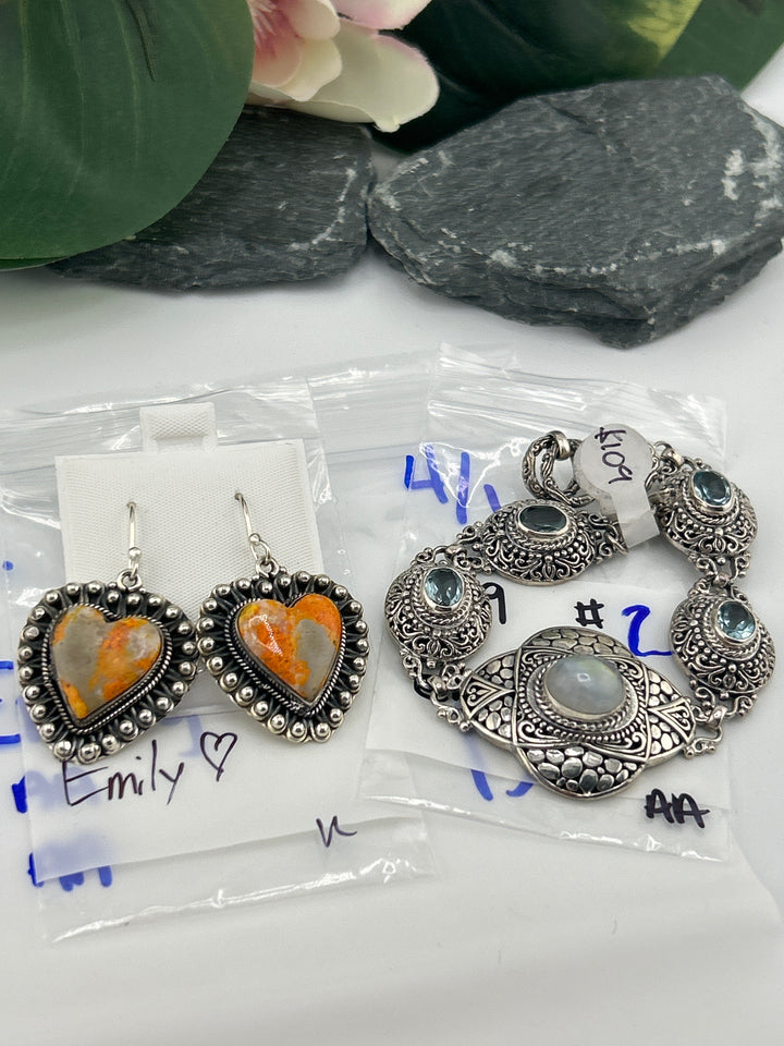 RESERVED FOR: Emily❤️ - 4/1/2025 tiktok A.M. Live Show - 1 Sterling Silver Items