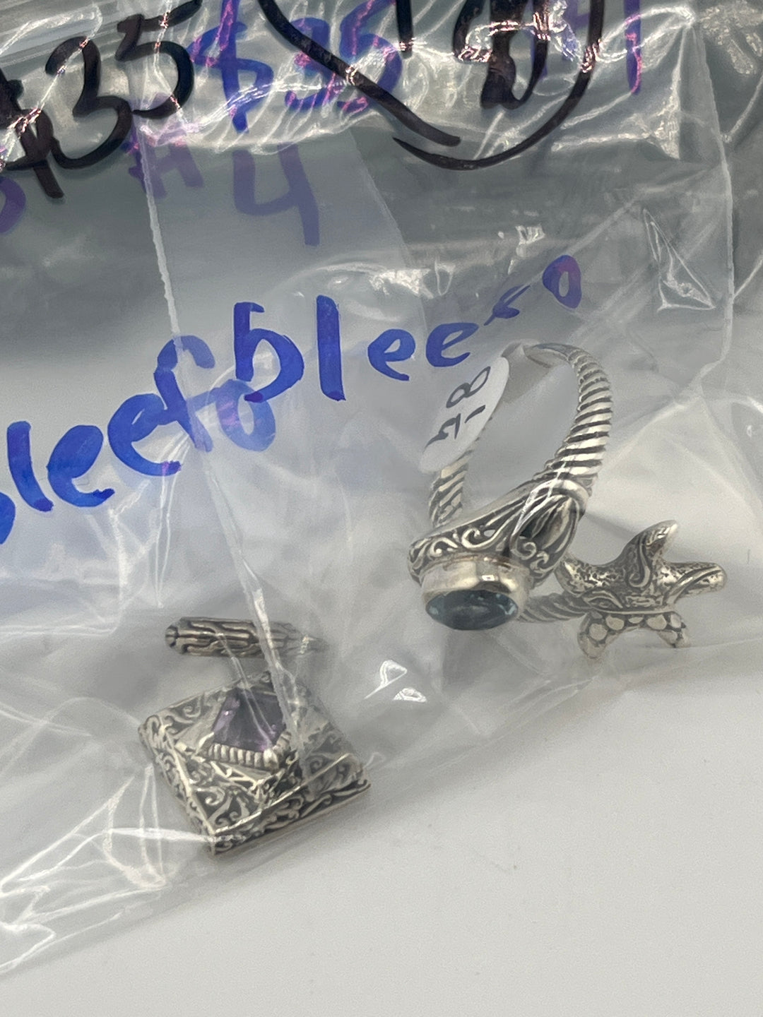 PM SHOW 48HR - RESERVED FOR: bleefo   - 7/25/2025 FL tiktok Live Show - 2 Sterling Silver Items