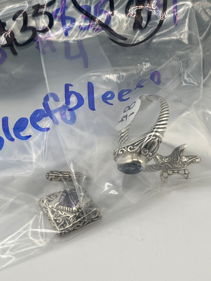 PM SHOW 48HR - RESERVED FOR: bleefo   - 7/25/2025 FL tiktok Live Show - 2 Sterling Silver Items