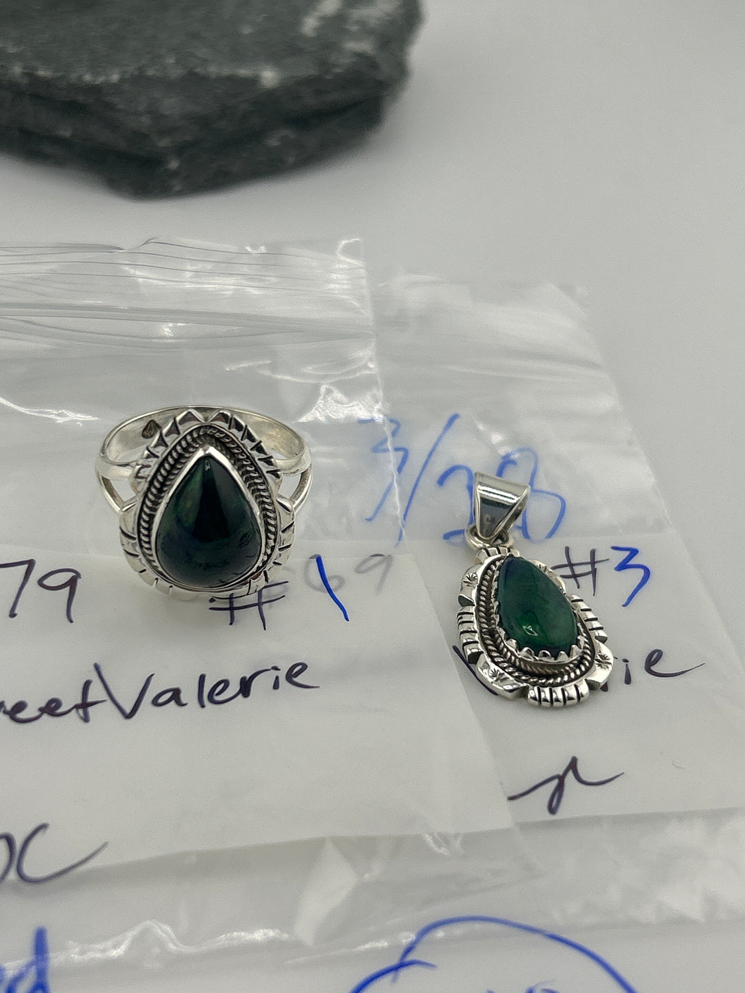 RESERVED FOR: SweetValerie - 3/28/2025 tiktok Live Show - 2 Sterling Silver Items