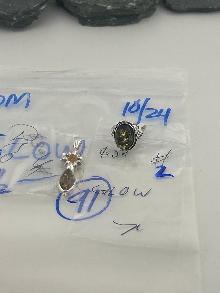 PM SHOW 48HR - RESERVED FOR: GLOW - 10/24/2025 FL tiktok Live Show - 2 Sterling Silver Items