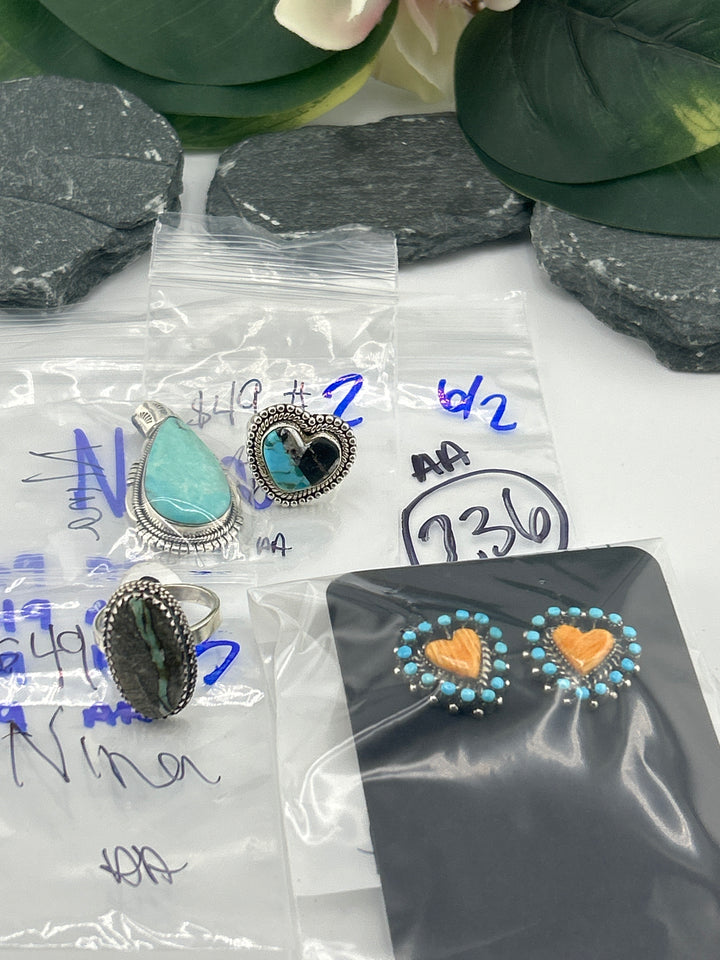 RESERVED FOR: Nina - 6/2/2025 tiktok A.M Live Show - 4 Sterling Silver Items