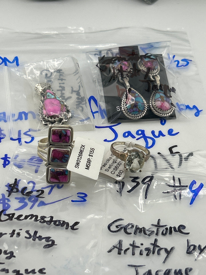 Gemstone Artistry by Jaque - 1/25/26 PM - 4 925 Sterling Silver Items