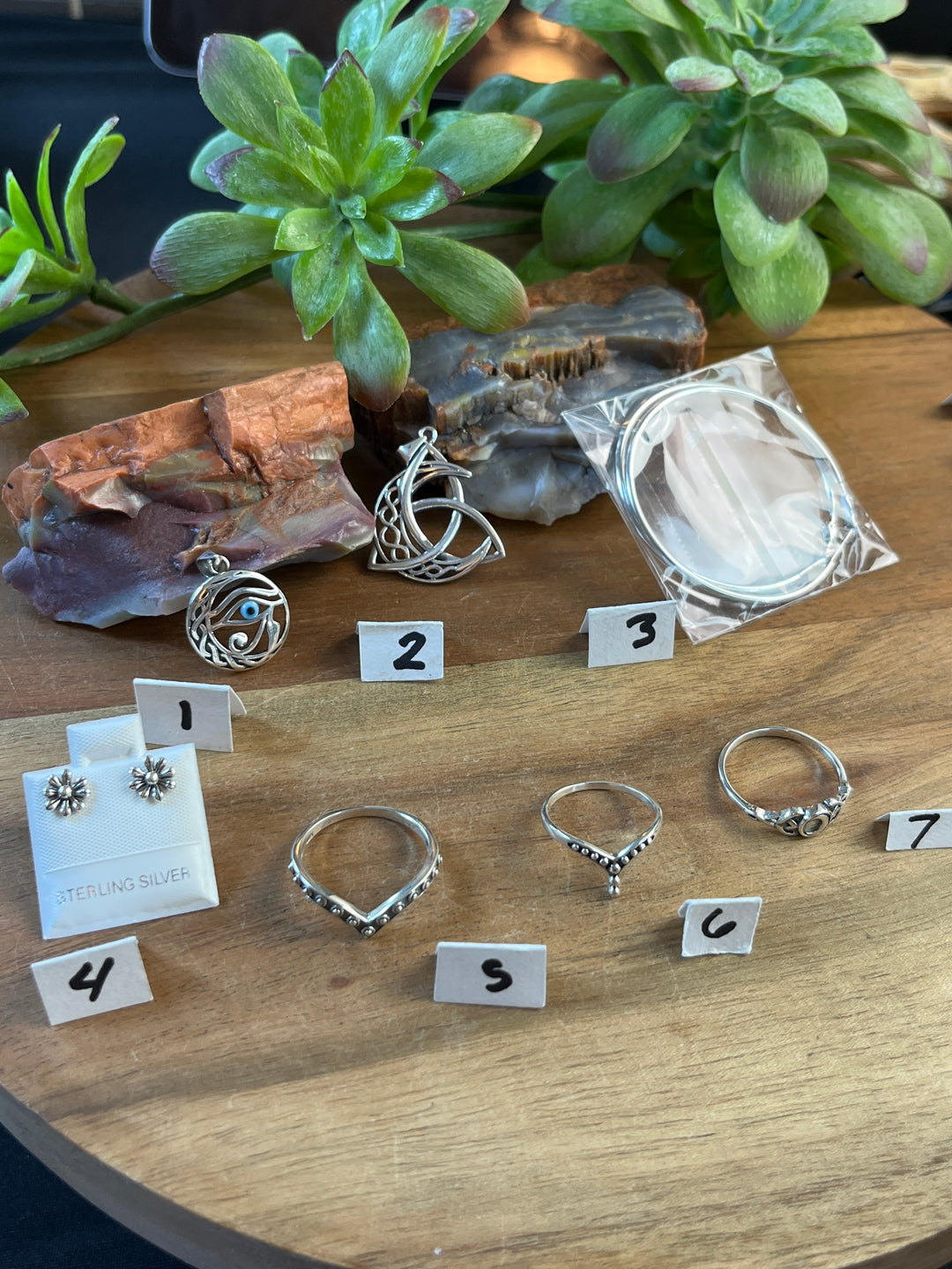 RESERVED FOR: Stephhh- 7/7/24- 10 Sterling Silver Items