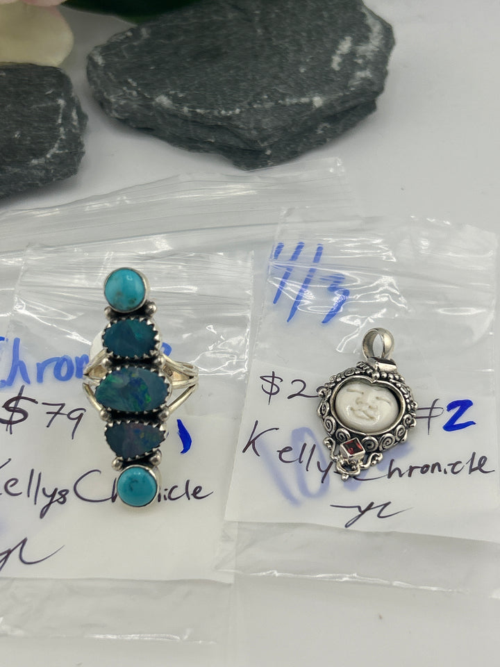 RESERVED FOR: KellysChronicle - 4/3/2025 Tiktok Live Show - 2 Sterling Silver Items