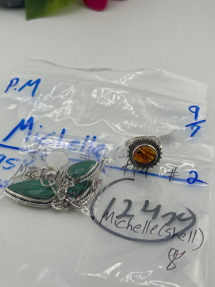 PM SHOW 48HR - RESERVED FOR: Michelle🐚 - 9/7/2025 FL tiktok Live Show - 2 Sterling Silver Items