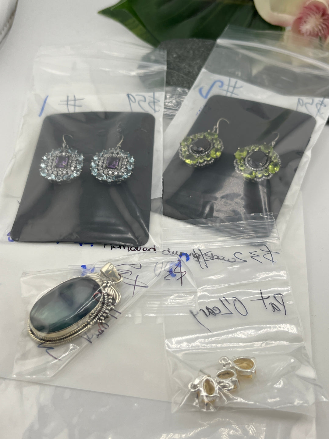 RESERVED FOR: Pat O'Leary  - 5/24/2025 tiktok Live Show - 4 Sterling Silver Items