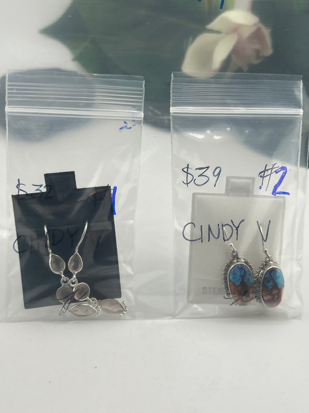 RESERVED FOR: CINDY V- 6/4/2025 tiktok Live Show - 2 Sterling Silver Items