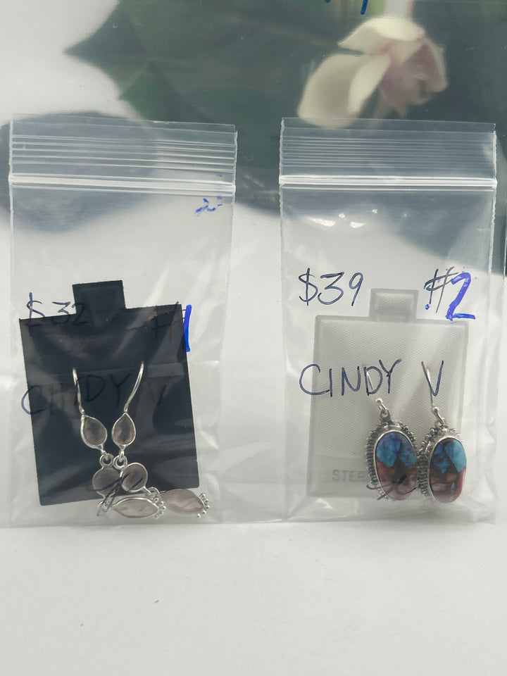 RESERVED FOR: CINDY V- 6/4/2025 tiktok Live Show - 2 Sterling Silver Items