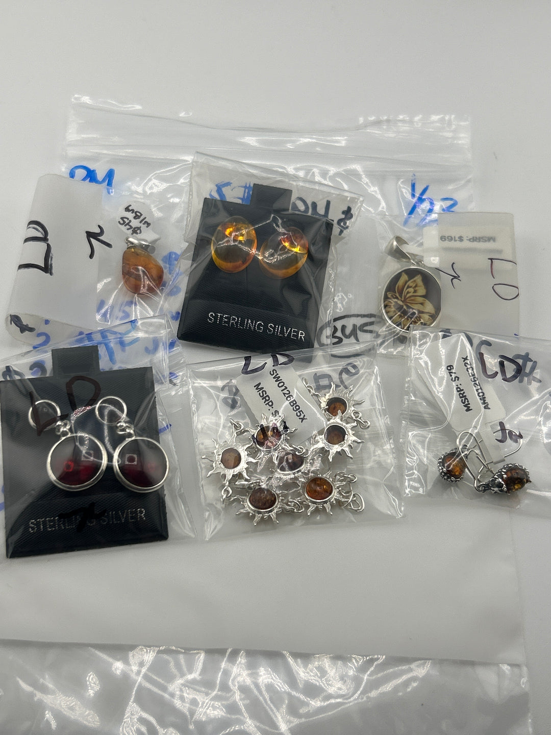 🌻LD🌻- 1/23/26 PM -  6 925 Sterling Silver Items