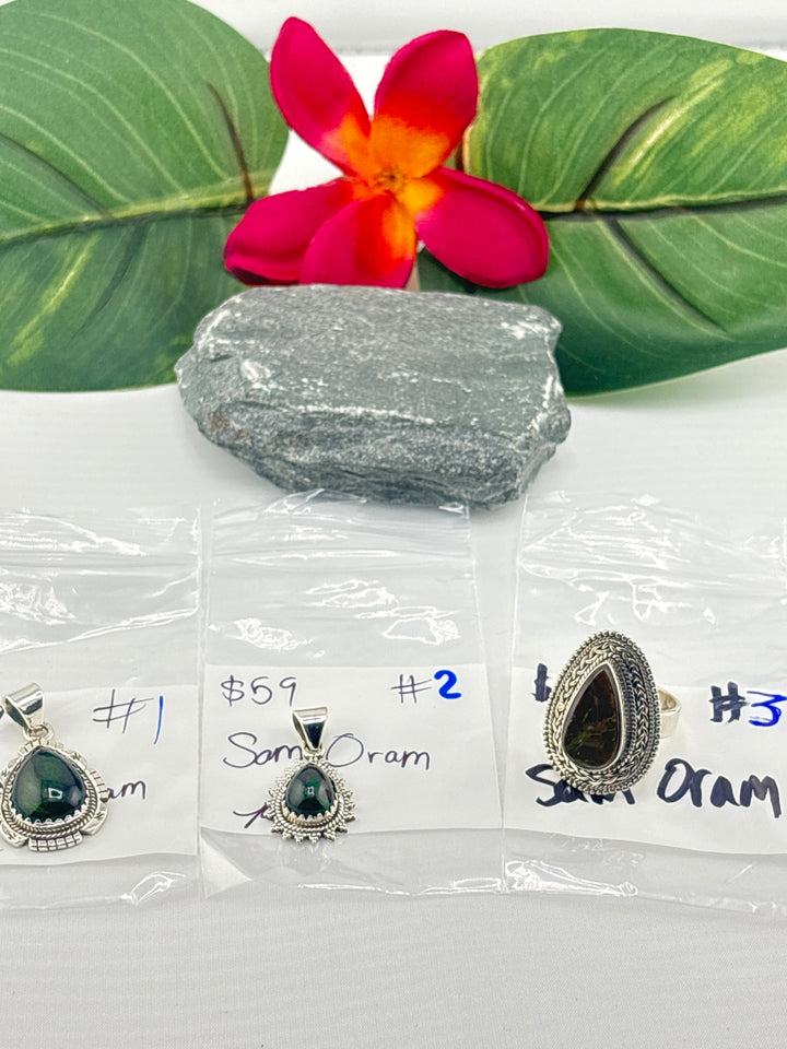 RESERVED FOR: Sam Oram - 3/28/2025 tiktok Live Show - 3 Sterling Silver Items