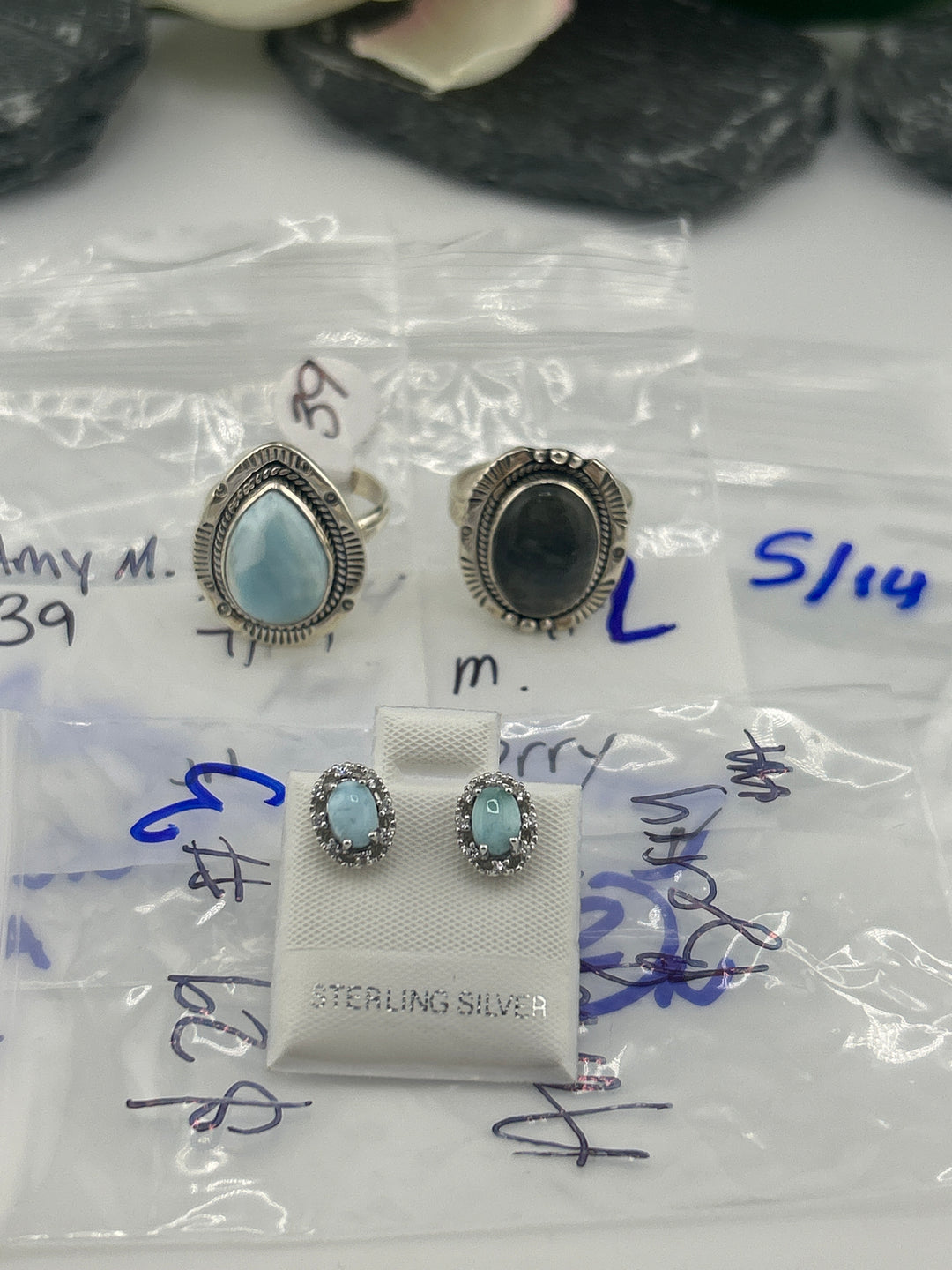 RESERVED FOR: Amy M. Berry- 5/14/2025 tiktok Live Show -3  Sterling Silver Items