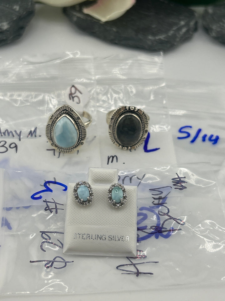 RESERVED FOR: Amy M. Berry- 5/14/2025 tiktok Live Show -3  Sterling Silver Items