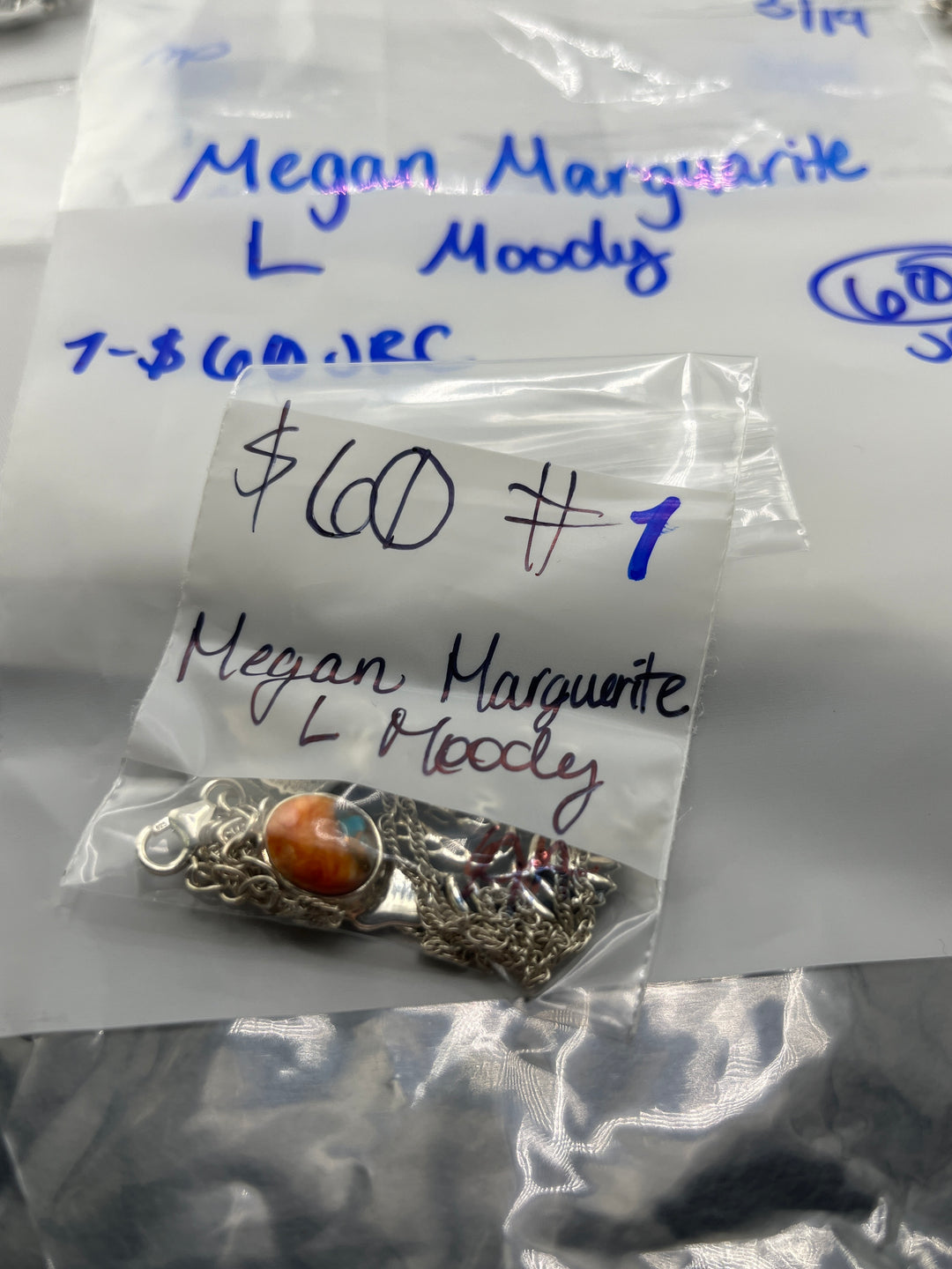 RESERVED FOR: Megan Marguarite L Moody- 3/19/2025 Live Show - 1 Sterling Silver Items