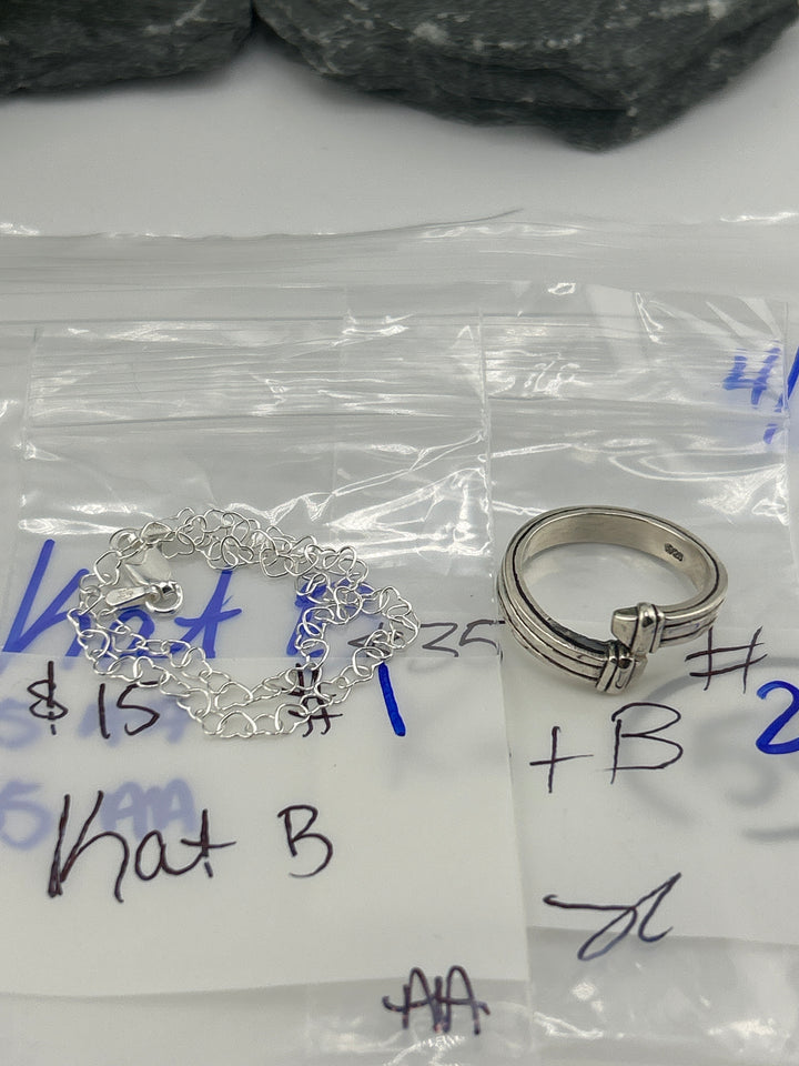 RESERVED FOR: Kat B - 4/14/2025 tiktok Live Show - 2 Sterling Silver Items