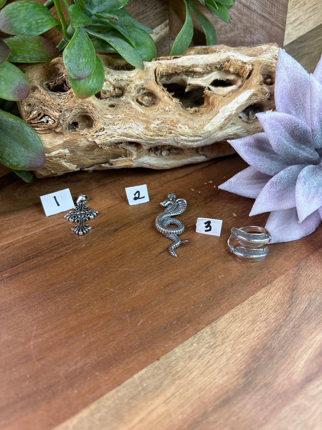 RESERVED FOR: Phoenix 8/1/24- 3 Sterling Silver Items