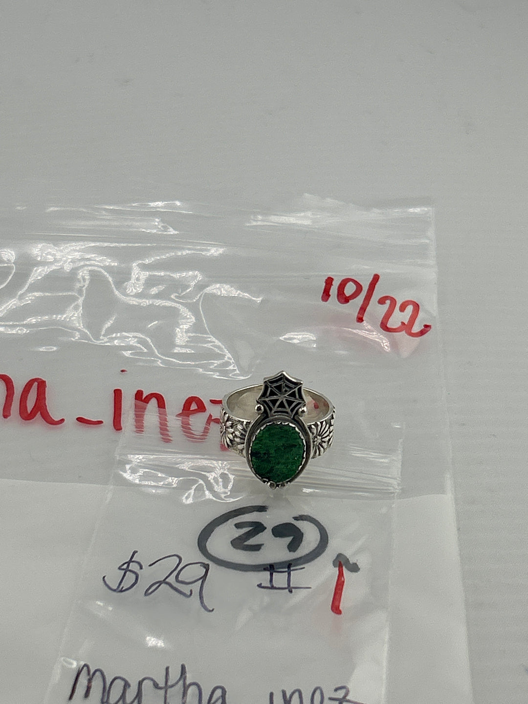 AM SHOW 48HR RESERVED FOR:  martha_inez - 10/22/2025 FL tiktok Live Show - 1 Sterling Silver Items
