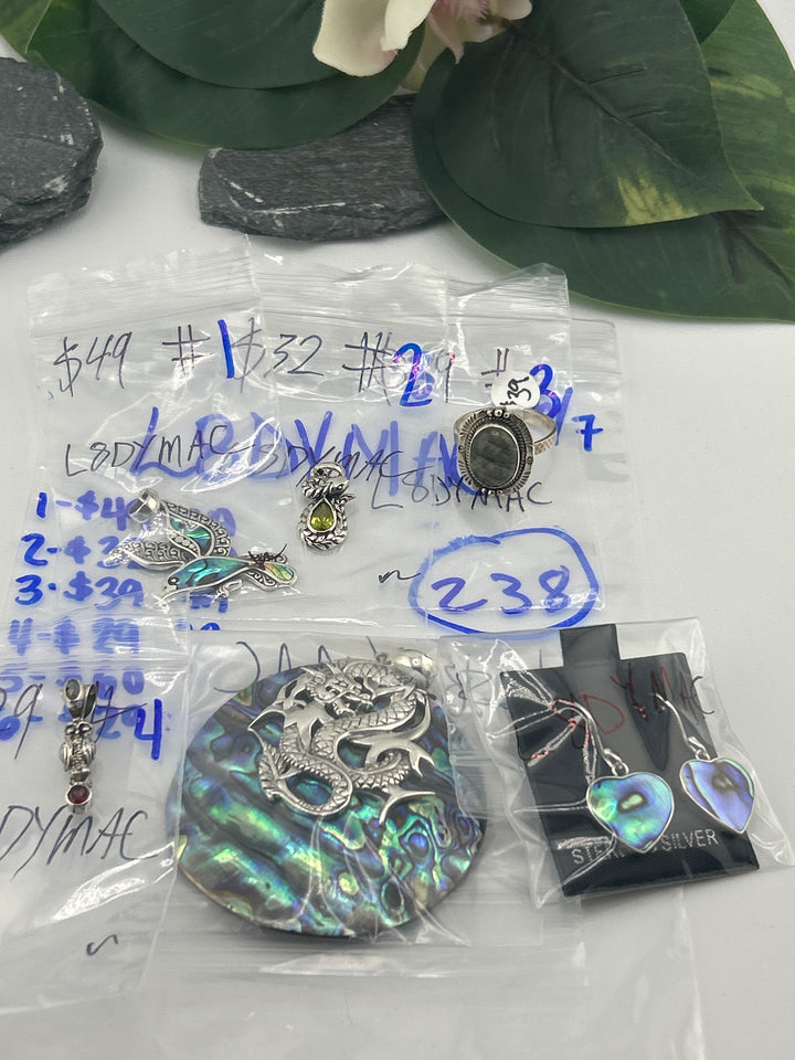 RESERVED FOR: L8DYMAC - 6/7/2025 FL tiktok Live Show - 6 Sterling Silver Items