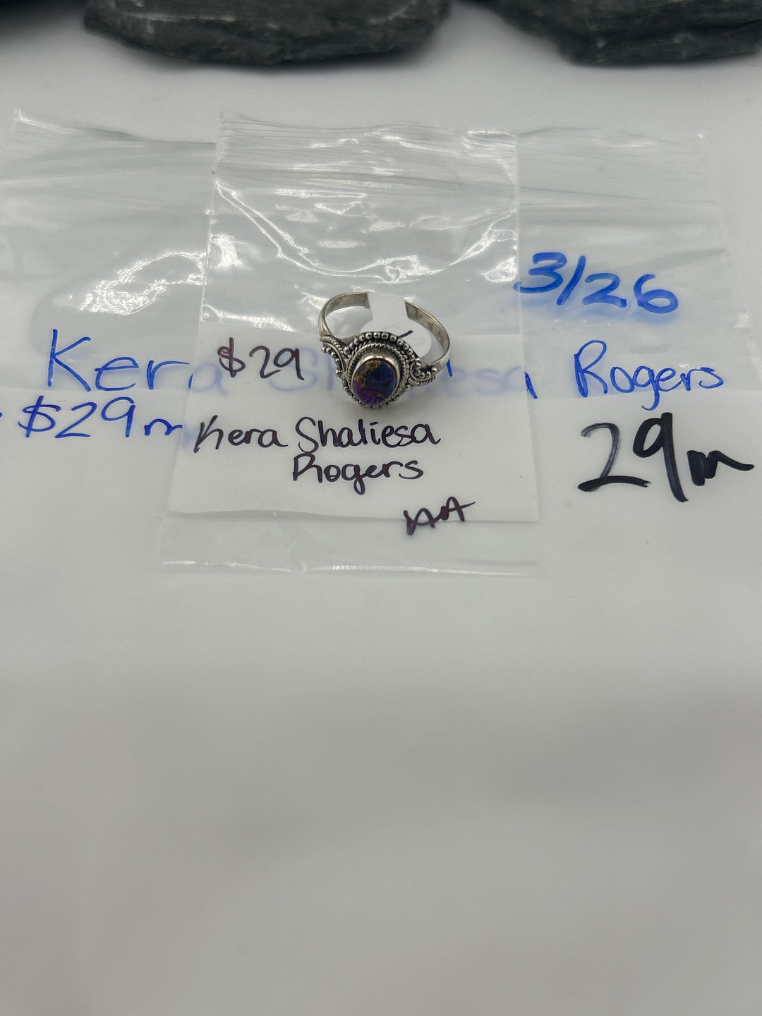 RESERVED FOR: Kera shaliesa Rogers - 3/26/2025 tiktok Live Show - 1 Sterling Silver Items