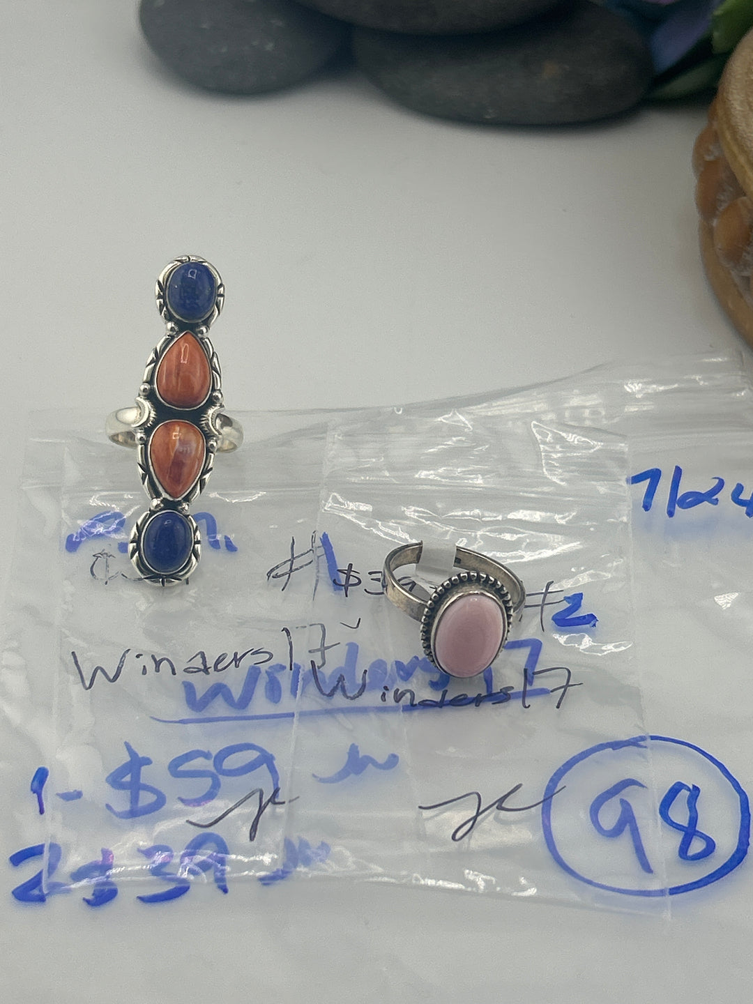 PM SHOW 48HR - RESERVED FOR: Winders17  - 7/24/2025 FL tiktok Live Show - 2 Sterling Silver Items