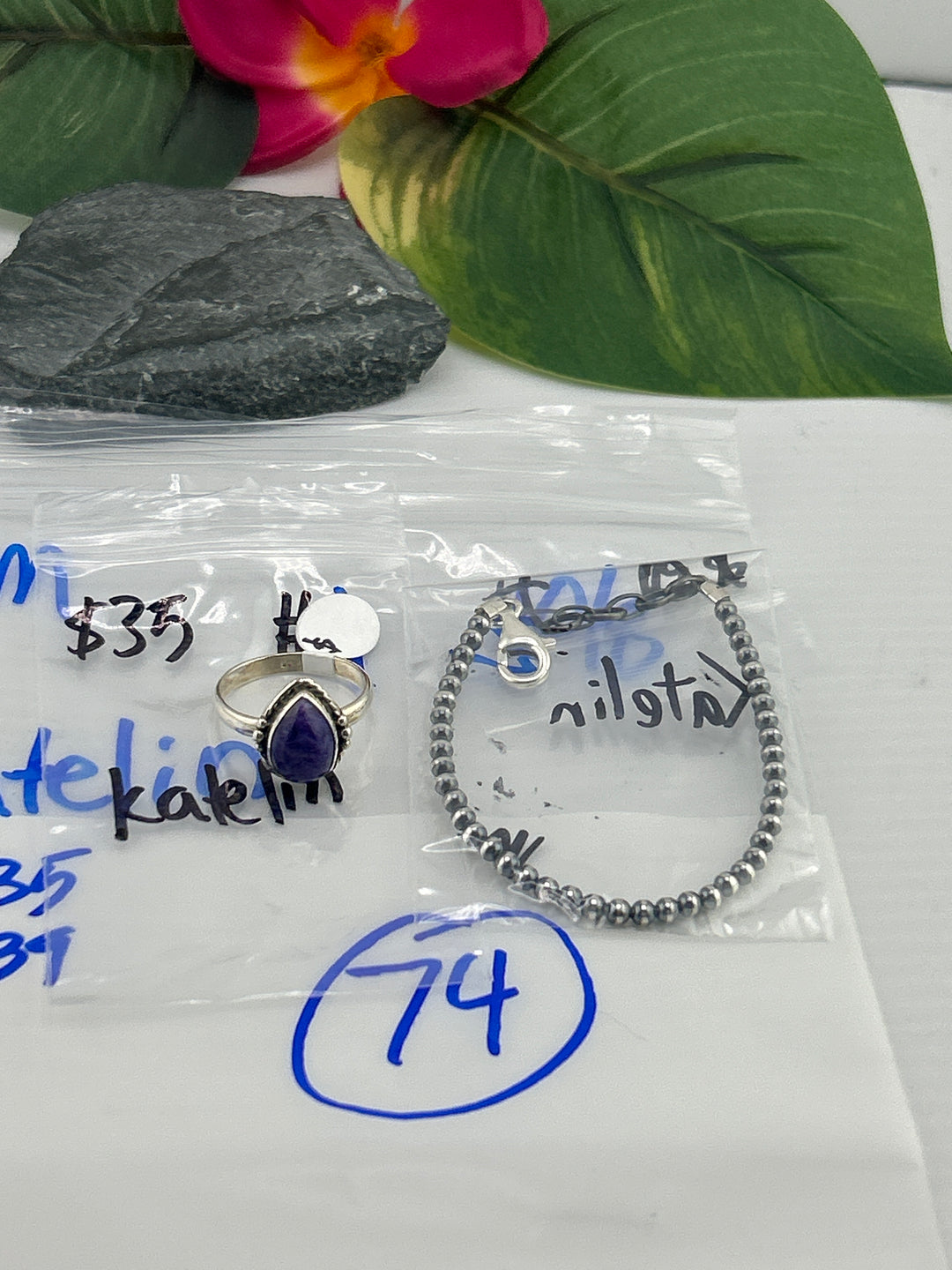 PM SHOW 48HR - RESERVED FOR: Katelin - 10/8/2025 FL tiktok Live Show - 2 Sterling Silver Items