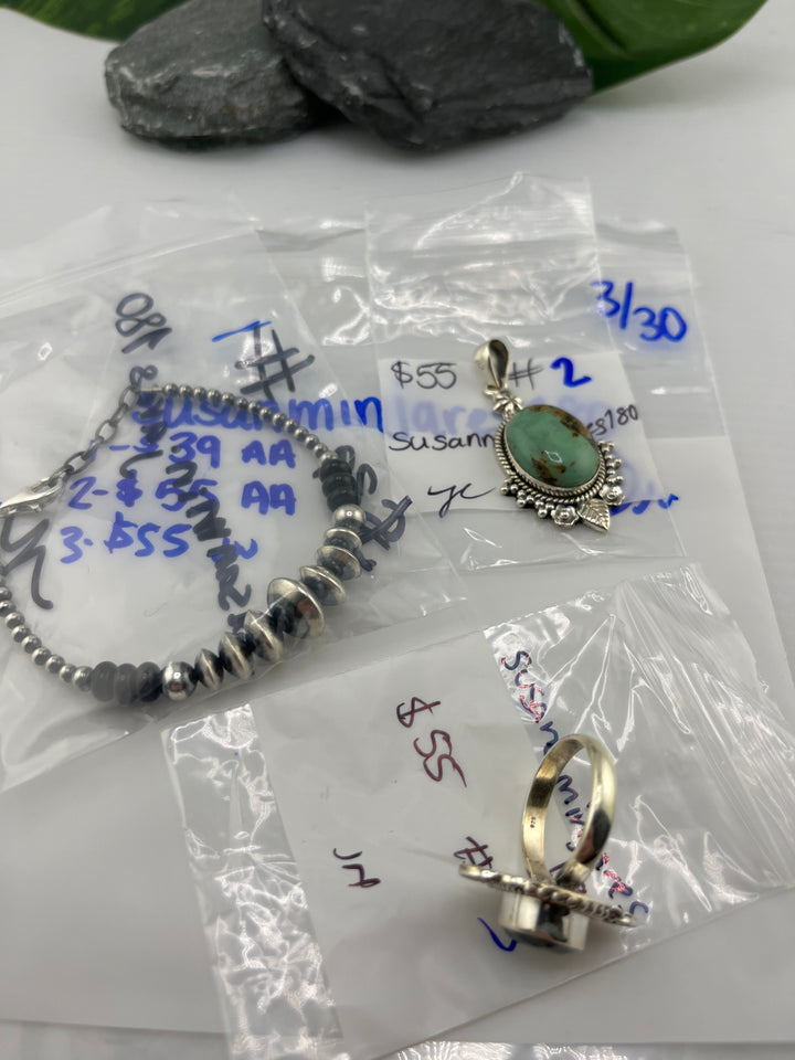 RESERVED FOR: susanaminjares180 - 3/30/2025 tiktok Live Show -3  Sterling Silver Items