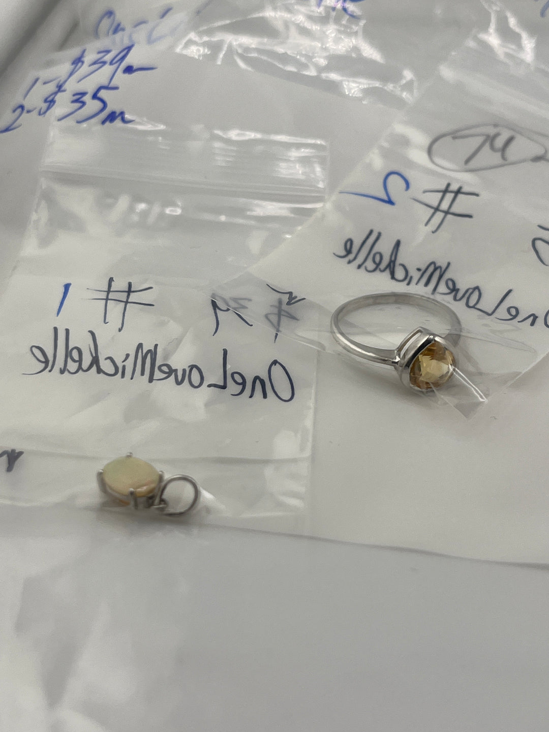 RESERVED FOR: OneLoveMichelle - 4/26/2025 tiktok Live Show -2  Sterling Silver Items