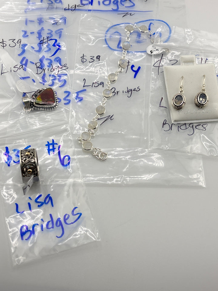 PM SHOW 48HR - RESERVED FOR: Lisa Bridges  - 7/25/2025 FL tiktok Live Show -  6 Sterling Silver Items