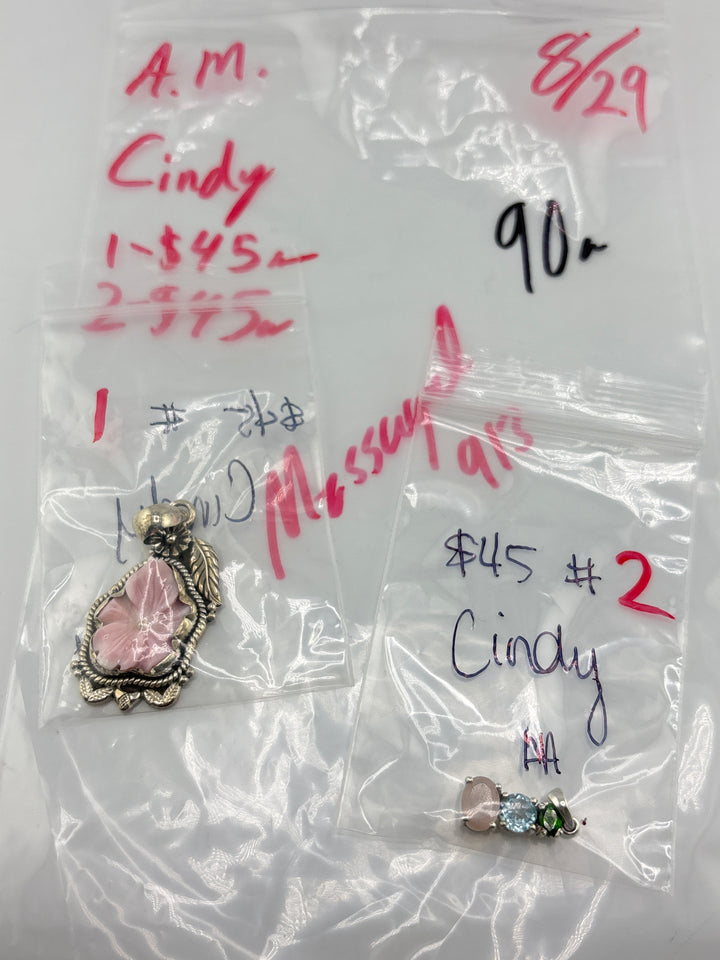 AM SHOW 48HR - RESERVED FOR: Cindy - 8/29/2025 FL tiktok Live Show - 2 Sterling Silver Items