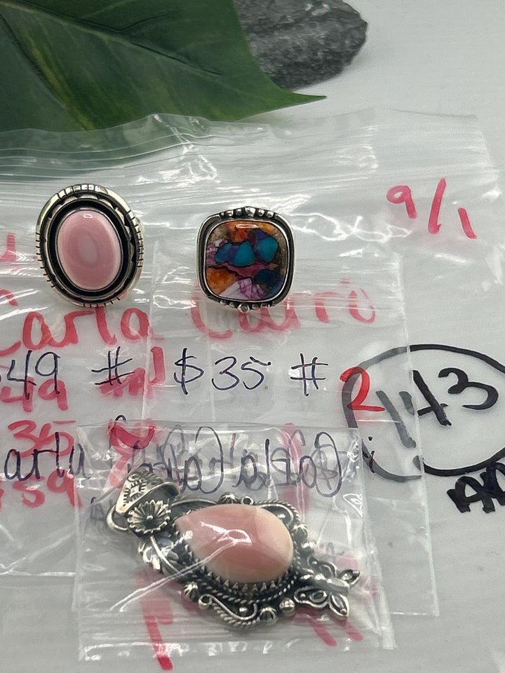 AM SHOW 48HR - RESERVED FOR: CarlaCarri - 9/1/2025 FL tiktok Live Show - 3 Sterling Silver Items