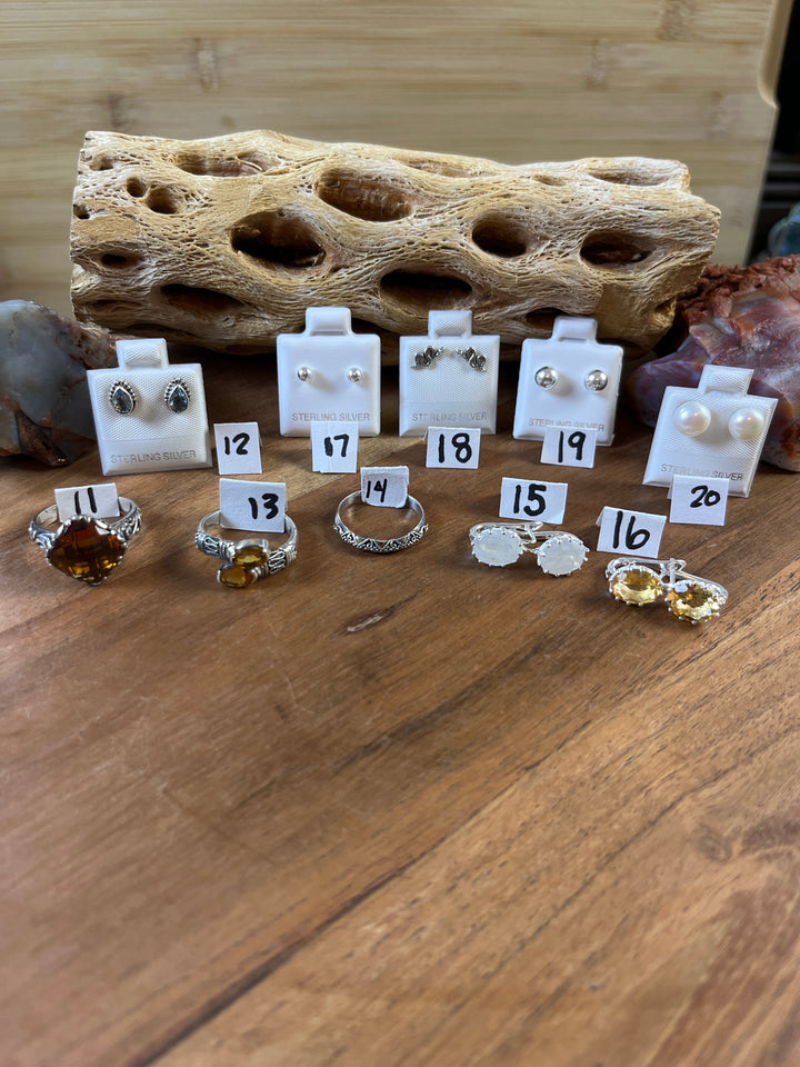RESERVED FOR: Yellowstary-7/14/24-20 Sterling Silver Items