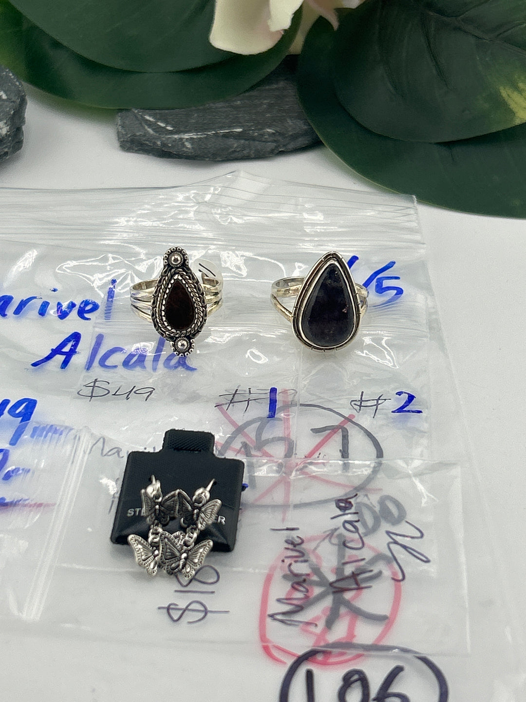 RESERVED FOR: Marivel Alcala - 6/5/2025 tiktok (48 hr) Reservation Live Show - 3 Sterling Silver Items