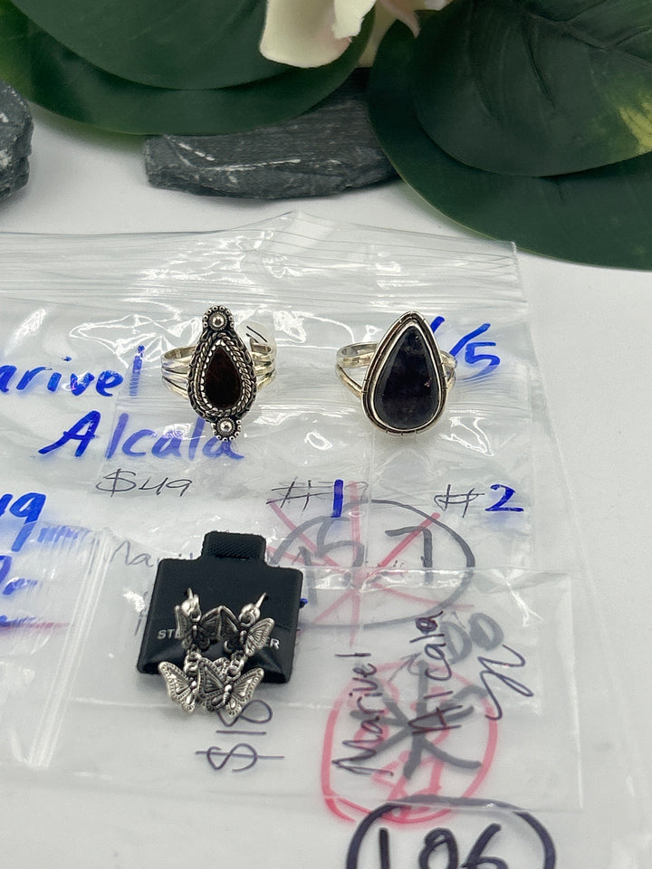 RESERVED FOR: Marivel Alcala - 6/5/2025 tiktok (48 hr) Reservation Live Show - 3 Sterling Silver Items